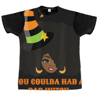 You Coulda Had A Bad Witch Funny Afro Female Graphic T-shirt | Artistshot