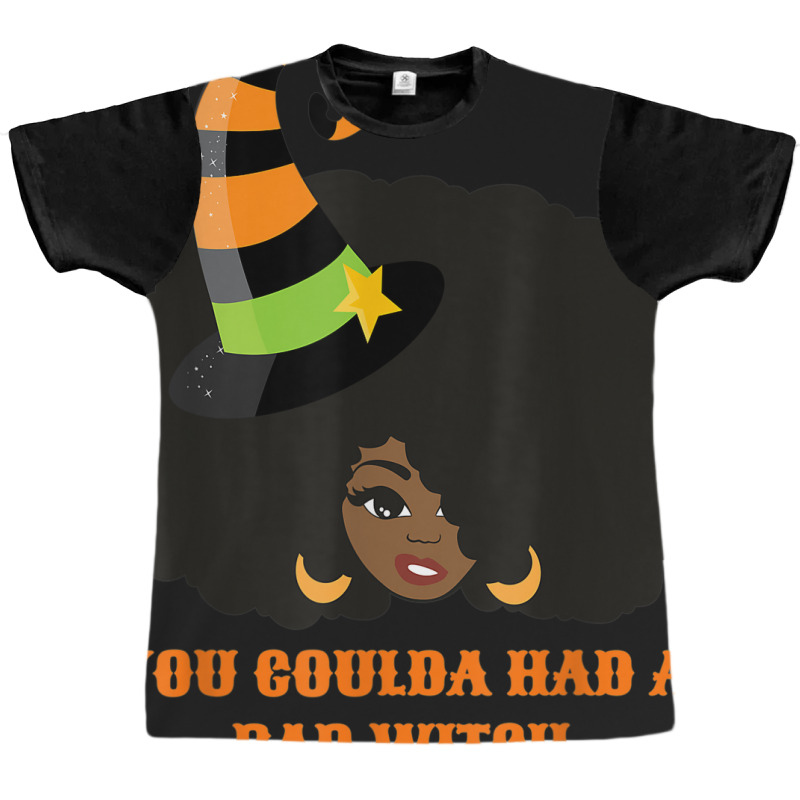 You Coulda Had A Bad Witch Funny Afro Female Graphic T-shirt | Artistshot