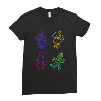 Final Fantasy Outlines Ladies Fitted T-shirt | Artistshot