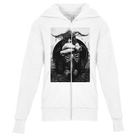 Occult Gothic Dark Satanic Unholy Witchcraft Grunge Emo Goth Youth Zipper Hoodie | Artistshot