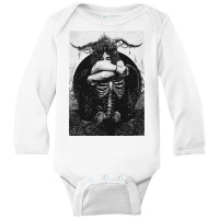 Occult Gothic Dark Satanic Unholy Witchcraft Grunge Emo Goth Long Sleeve Baby Bodysuit | Artistshot