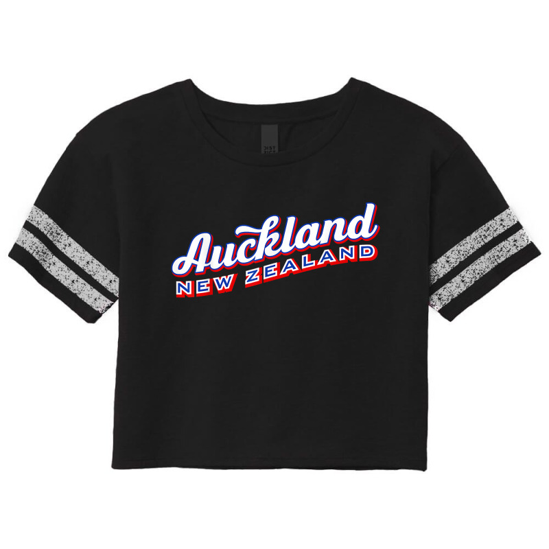 Auckland New Zealand T Shirt Scorecard Crop Tee by tawny4okburd | Artistshot