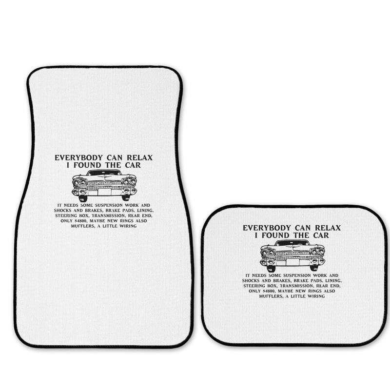 I Found The Car Full Set Car Mats | Artistshot