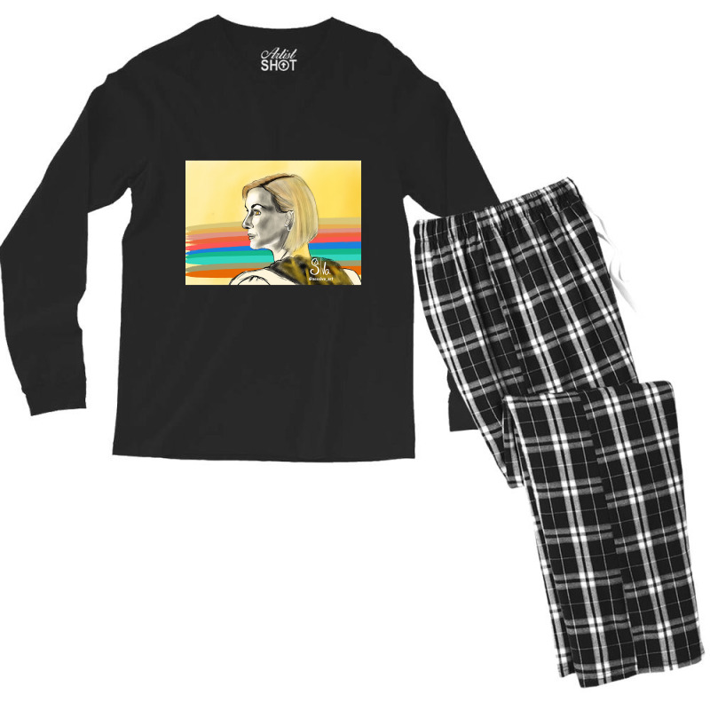 Trending The Doctor - Jodie Whittaker Men's Long Sleeve Pajama Set | Artistshot