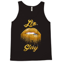 Zodiac Leo Slay Lip T Shirt Tank Top | Artistshot