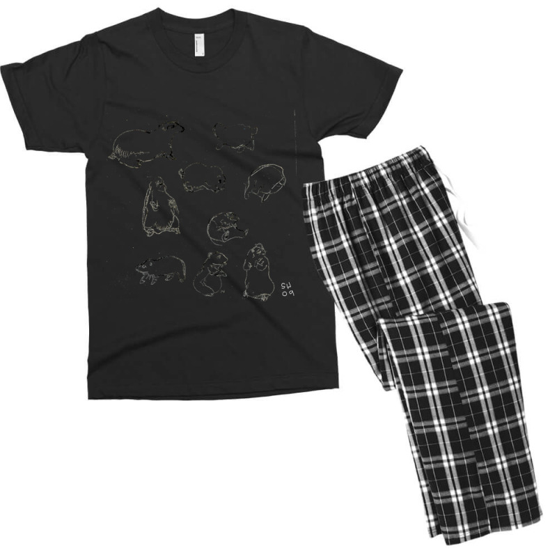 Limited Edition Prairie Dogs Men's T-shirt Pajama Set by Ledford Leslie | Artistshot