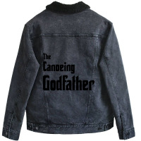 Limited Edition The Canoeing Godfather Unisex Sherpa-lined Denim Jacket | Artistshot