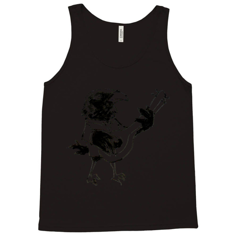 Trending Raven Playing Guitar Tank Top | Artistshot