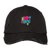 Hot Trend Kids I Love Heart The 80s Pop Culture 1980s Kids Boy Girl Vintage Cap | Artistshot