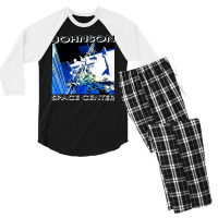 Johnson Space Center, Johnson, Space Center, Johnson Space, Center, Jo Men's 3/4 Sleeve Pajama Set | Artistshot