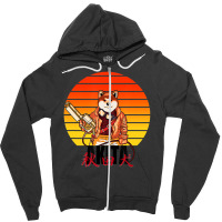 Trending Akita Fun Cool Dog And Futuristic Anime Mashup Parody Zipper Hoodie | Artistshot