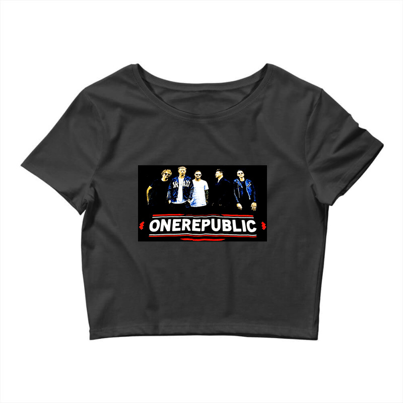 One Republic, One, Republic, One Republic Vintage, One Republic Art, O Crop Top | Artistshot