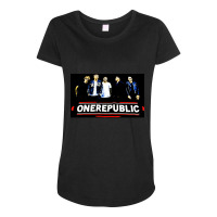 One Republic, One, Republic, One Republic Vintage, One Republic Art, O Maternity Scoop Neck T-shirt | Artistshot