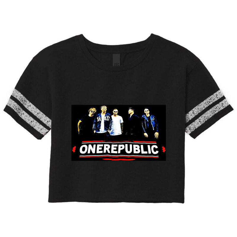 One Republic, One, Republic, One Republic Vintage, One Republic Art, O Scorecard Crop Tee | Artistshot