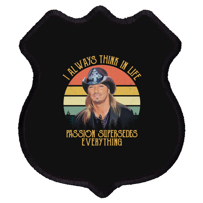 Men Women Michaels Male Singer Bret Songwriter Funny Men Fan Shield Patch | Artistshot