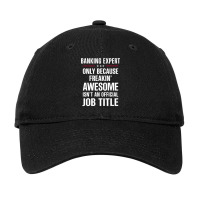 Gift For Freakin' Awesome Banking Expert Adjustable Cap | Artistshot