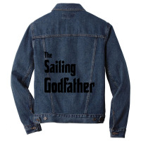 Trending The Sailing Godfather Men Denim Jacket | Artistshot