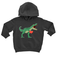 I Steal Hearts T Valentines Day Dinosaur Boys Kid (8) Toddler Hoodie | Artistshot