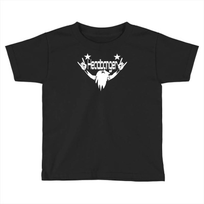 Headbanger  Funny Toddler T-shirt Designed By Ririn