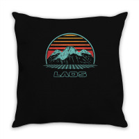 Hot Trend Laos Retro Vintage 80s Style Throw Pillow | Artistshot