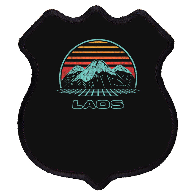 Hot Trend Laos Retro Vintage 80s Style Shield Patch | Artistshot