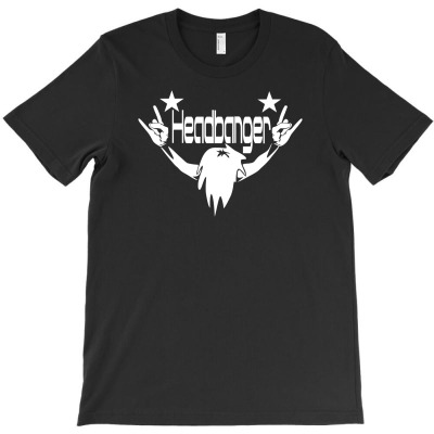 Headbanger  Funny T-shirt Designed By Ririn