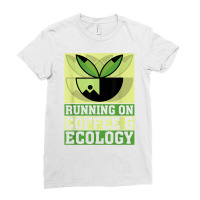 Coffee And Ecology Climate Planet Ecology T Shirt Ladies Fitted T-shirt | Artistshot