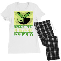 Coffee And Ecology Climate Planet Ecology T Shirt Women's Pajamas Set | Artistshot