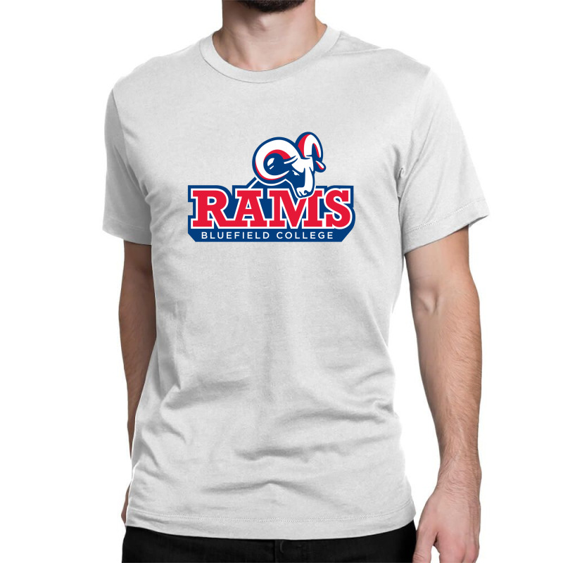 : Bluefield College Rams 01 T-Shirt : Clothing, Shoes