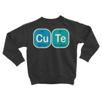 Cute Copper Tellurium Chemistry Periodic Table Geek Funny T Shirt Toddler Sweatshirt | Artistshot