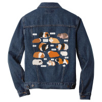 Guinea Pig Breeds   Costume Clothing Accessories Men Denim Jacket | Artistshot