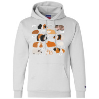 Guinea Pig Breeds   Costume Clothing Accessories Champion Hoodie | Artistshot