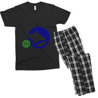 Graphique Couleur De Balle Minnesota Timberwolve 1 Men's T-shirt Pajama Set | Artistshot