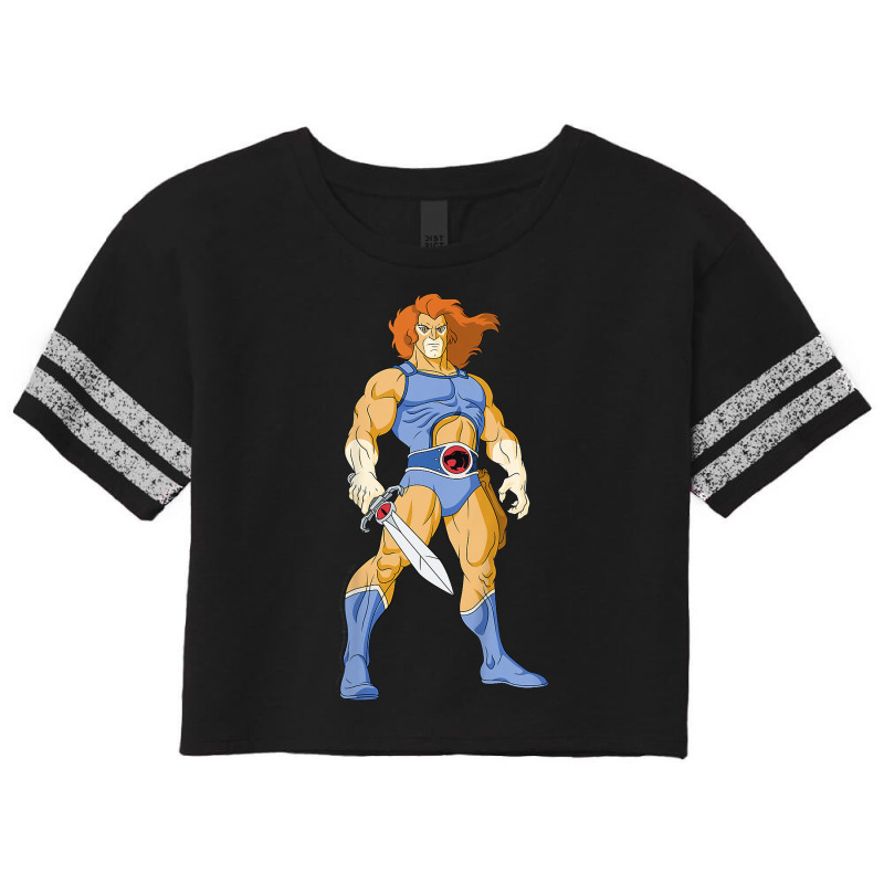 Kids Thundercats Liono Portrait Scorecard Crop Tee by Davidartist | Artistshot