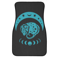 Hot Trend Teal And Pink Possum Front Car Mat | Artistshot