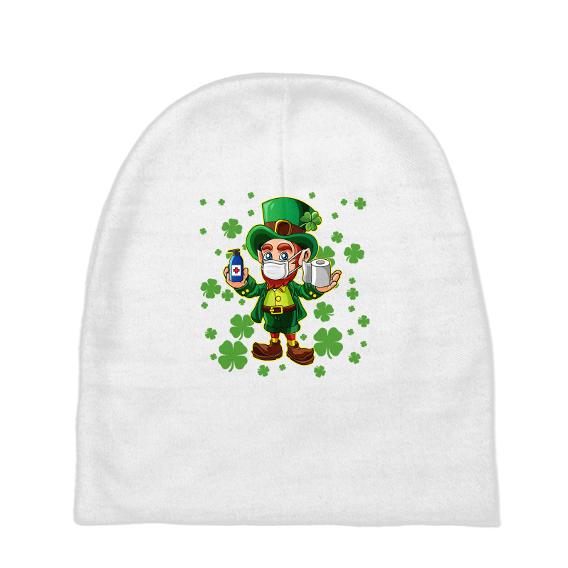 Funny Leprechaun Wearing Mask  Saint Patrick S Day Baby Beanies by Davidartist | Artistshot