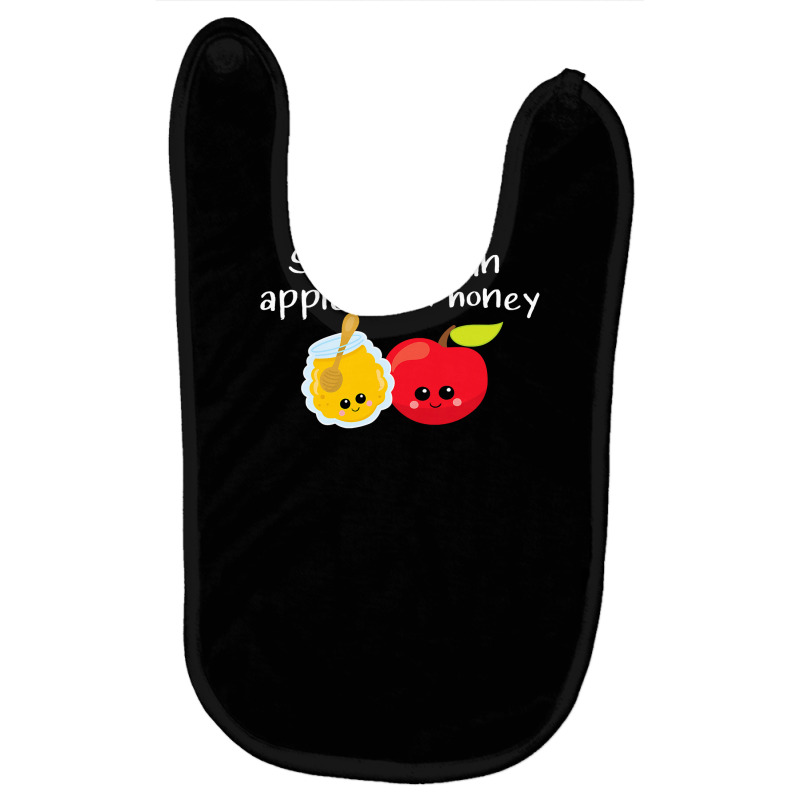 Rosh Hashanah Apples And Honey Shana Tova Jewish New Year Baby Bibs | Artistshot