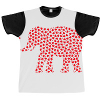 Elephant Lover Valentine Gift Elephant Valentine S Day Graphic T-shirt | Artistshot