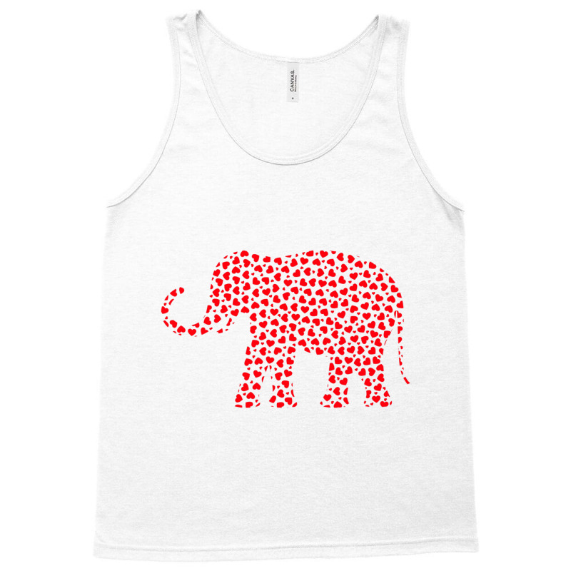 Elephant Lover Valentine Gift Elephant Valentine S Day Tank Top by joseph89 | Artistshot