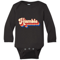 Hot Trend Humble Vintage Retro-lglng Long Sleeve Baby Bodysuit | Artistshot