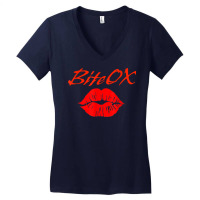 Lips Bitters Kissing Kisser T Shirt Women's V-neck T-shirt | Artistshot