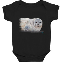 Hot Trend Snowy Seal Baby Bodysuit | Artistshot