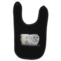 Hot Trend Snowy Seal Baby Bibs | Artistshot