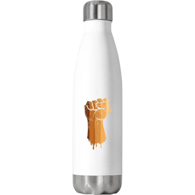 Drippin Melanin Women Men Africa Black History Month T Shirt Stainless Steel Water Bottle | Artistshot