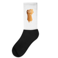 Drippin Melanin Women Men Africa Black History Month T Shirt Socks | Artistshot