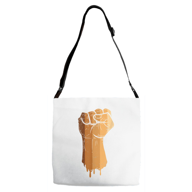 Drippin Melanin Women Men Africa Black History Month T Shirt Adjustable Strap Totes | Artistshot