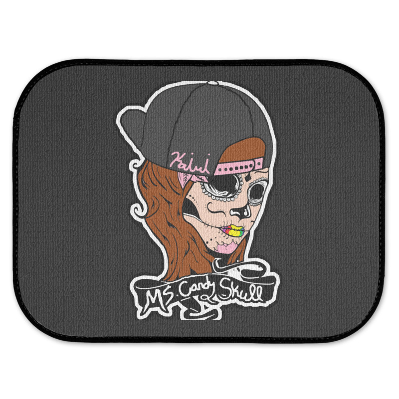 Kairi Cyanide ''ms Candy Skull'' Rear Car Mat | Artistshot