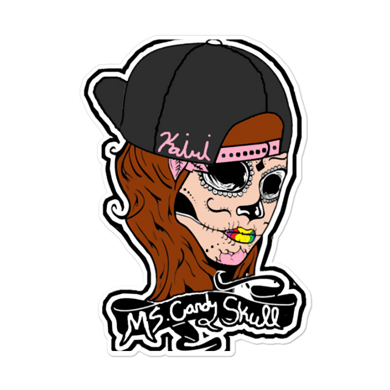 Kairi Cyanide ''ms Candy Skull'' Sticker | Artistshot