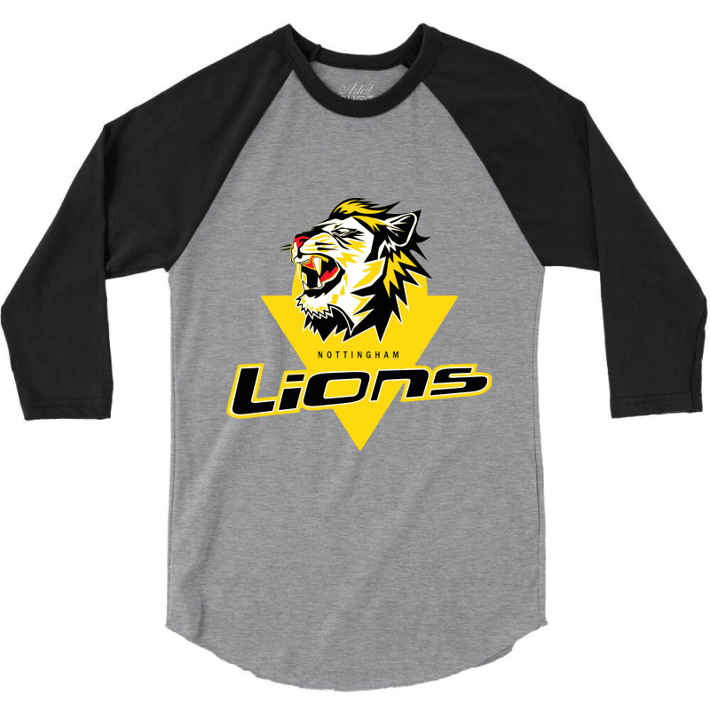 Nottingham Lions 3/4 Sleeve Shirt by richstore | Artistshot