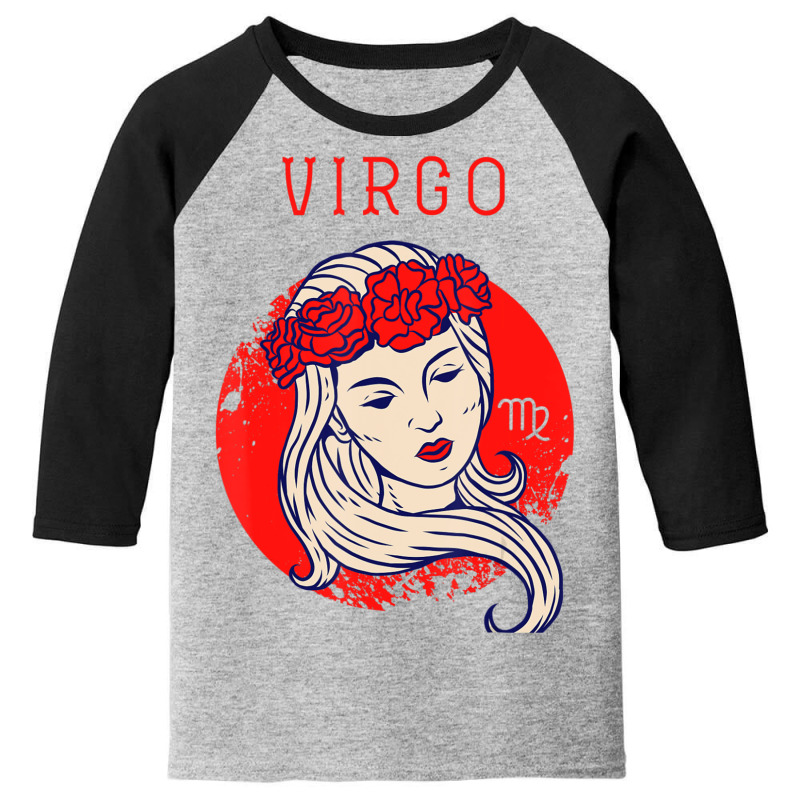 Trending Horoscope Virgo Zodiac Astrology Sign Constellation Youth 3/4 Sleeve by michaelyounger19 | Artistshot